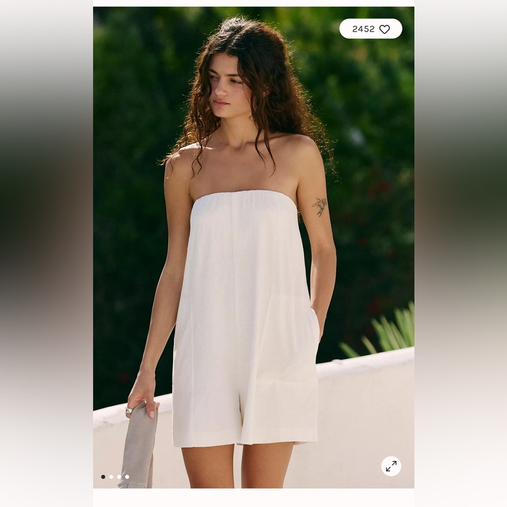 NWOT Free People Adalee Romper